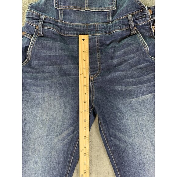 Free People Denim Dungarees Overalls Women's Size 28 Farm Garden Wear - Picture 7 of 8